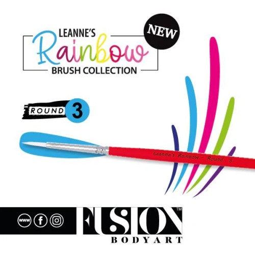 Leanne's Rainbow  Round 3 Brush